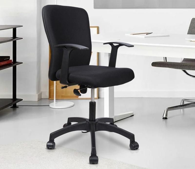 Black Pastel Office Chair Seating