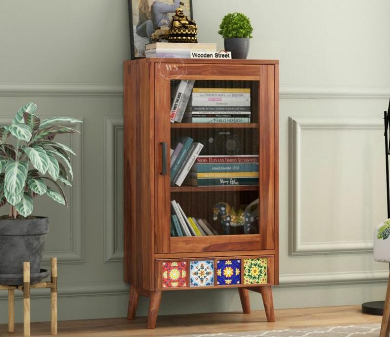 Boho File Cabinet (Honey Finish) Office Cabinets