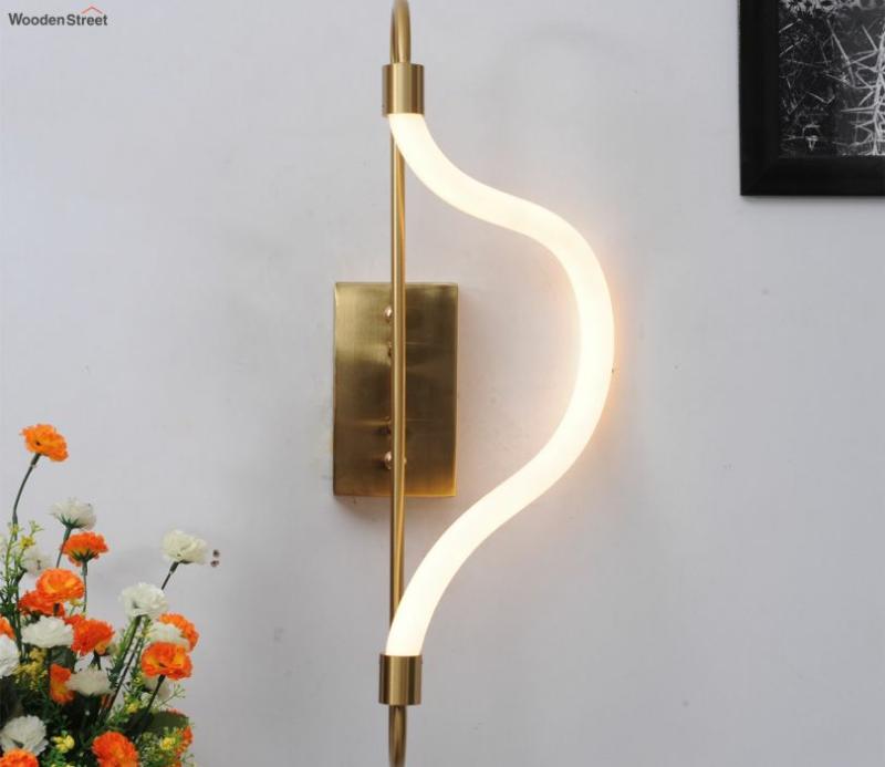 Brass Vallecilo Wand Led Elite Wall Light Bedroom Lights