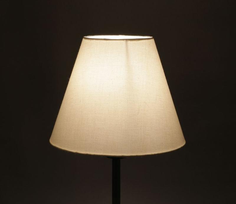 Conical Lampshade For Table Lamp 10 Inches (Cream) Lamp Shades