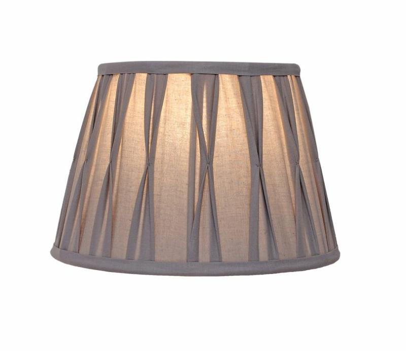 Cotton Lamp Shade (Grey) Lamp Shades