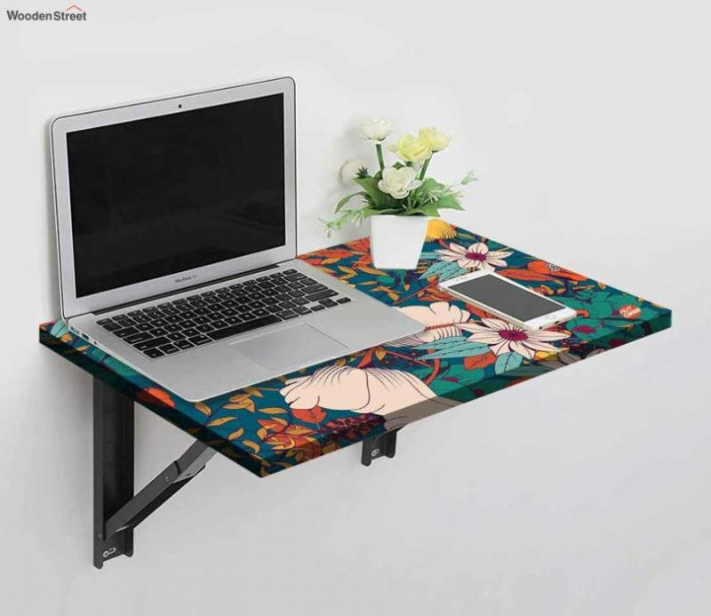 Elegance Designer Wall Mounted Folding Laptop Table Study & Office