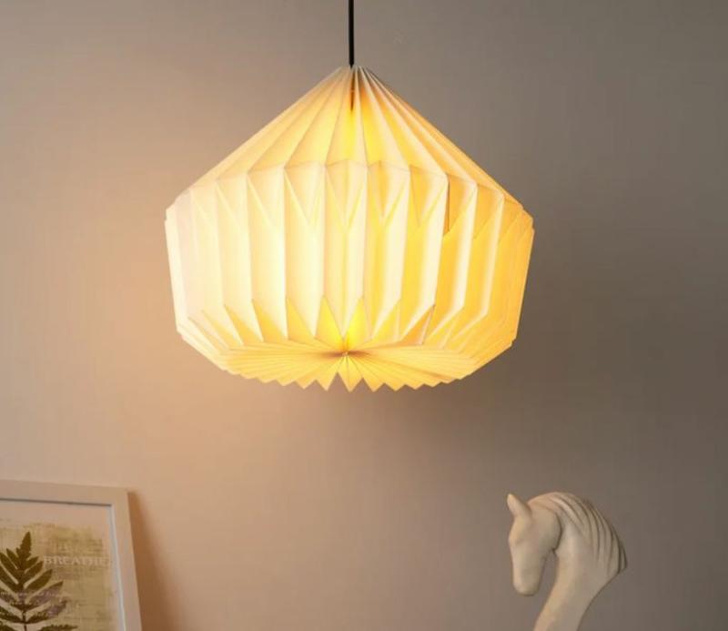 Felix Off-White Origami Pendant Metal Lamp Ceiling Lights