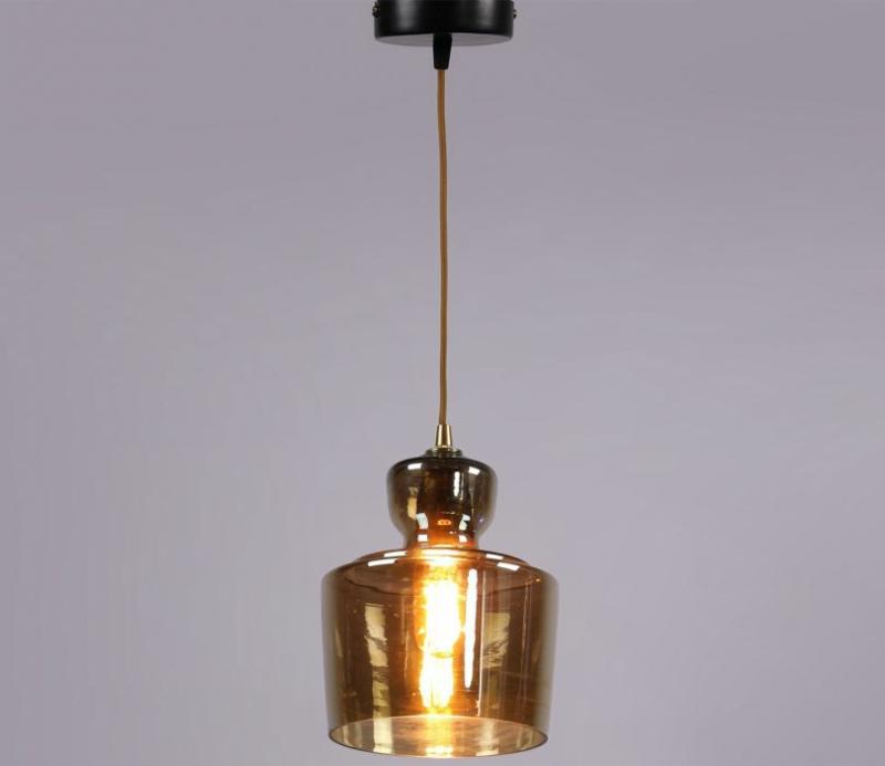 Harper Marimore Glass Pendant Lamp – Smoke Lustere Decorative Lights