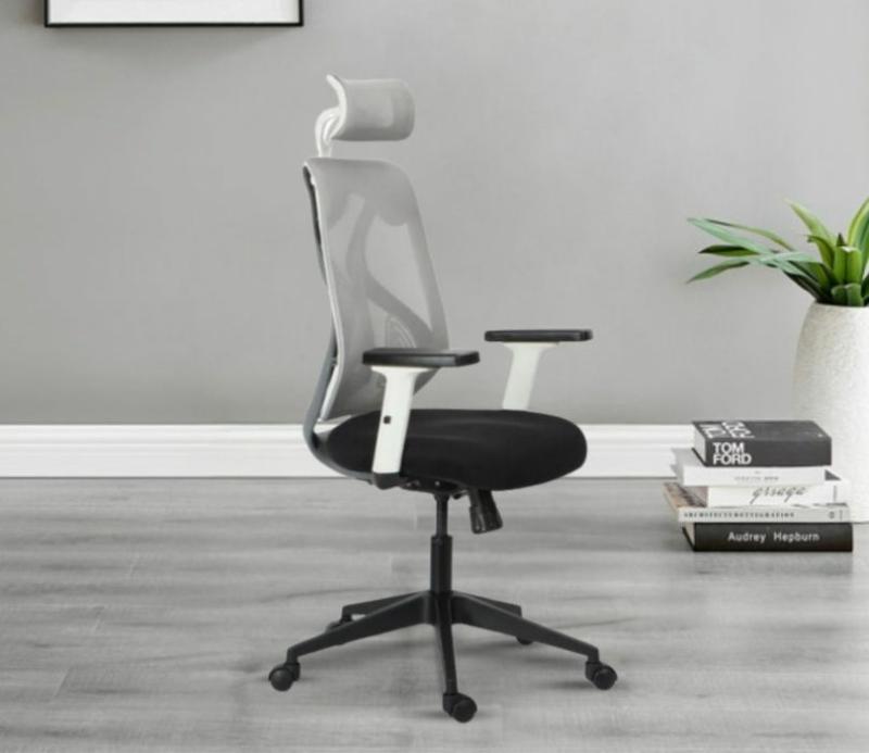 Lukano Hr Foam High Back Black Ergonomic Office Chair Director Chairs