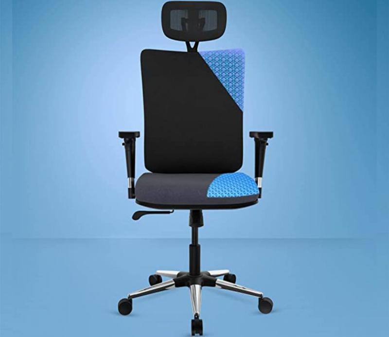 Onyx High Back Smart Grid Office Chair (Black) Computer Chairs