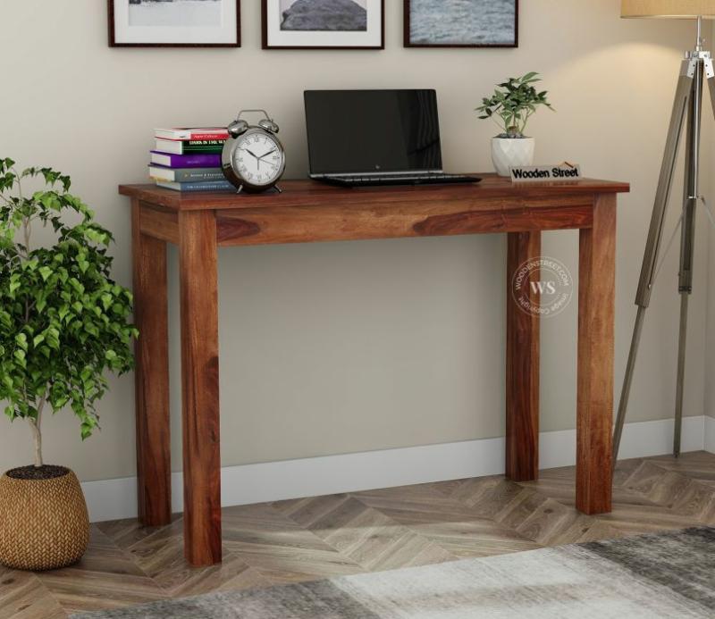 Optima Sheesham Wood Study Table (Honey Finish) Study & Office