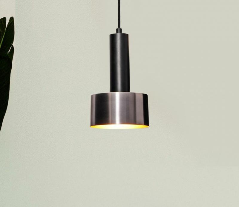 Teun Dual Matte Black And Nickel Hanging Light Decorative Lights