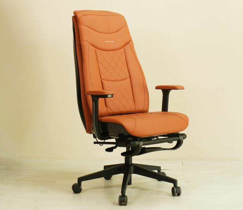 The Founder Office Massage Chair With Shiatsu Rolling And Tapping Pressure Massage (Brown) Seating