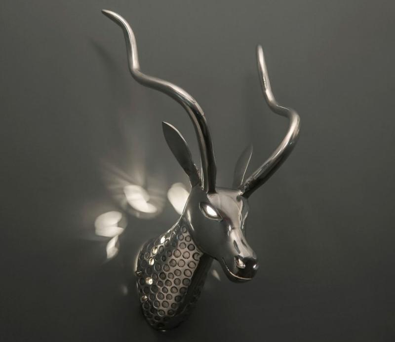 Trophy Deer Head Wall Light Metal Lamp Lamps & Lighting