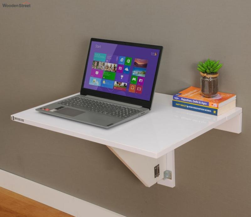 Wall Mounted Multipurpose Idesk With Ledge Study & Office