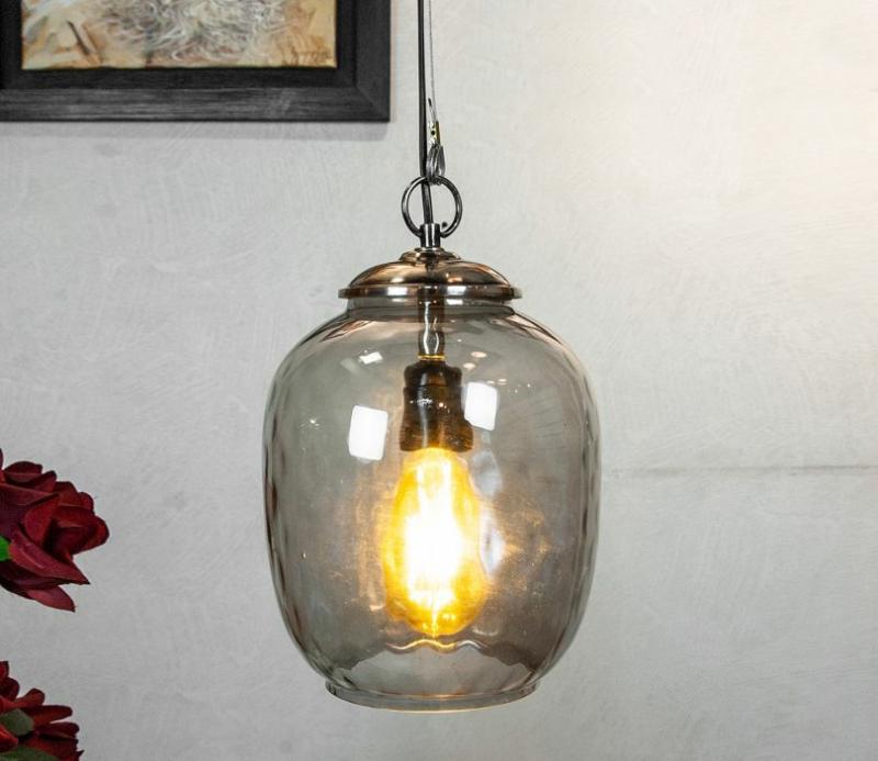 Doriane Dark Glass Hanging Lamp Decorative Lights